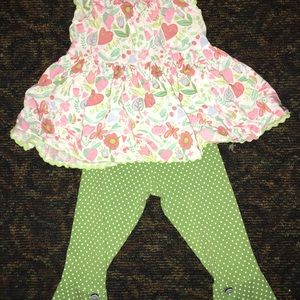 Matilda Jane Happy Hearts and Coastal Leggings